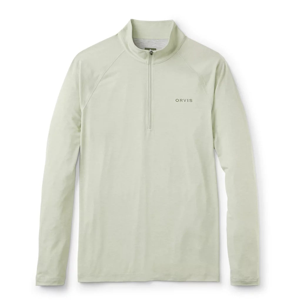 Dricast 1/4 Zip- Celedon